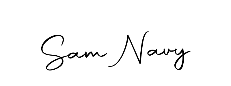 You should practise on your own different ways (Autography-DOLnW) to write your name (Sam Navy) in signature. don't let someone else do it for you. Sam Navy signature style 10 images and pictures png
