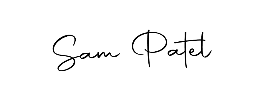 Make a beautiful signature design for name Sam Patel. With this signature (Autography-DOLnW) style, you can create a handwritten signature for free. Sam Patel signature style 10 images and pictures png
