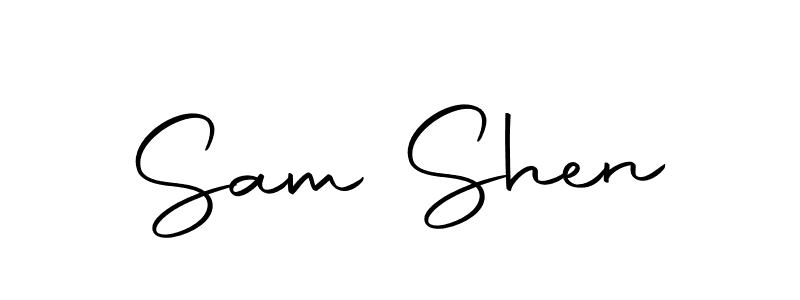 Make a beautiful signature design for name Sam Shen. Use this online signature maker to create a handwritten signature for free. Sam Shen signature style 10 images and pictures png