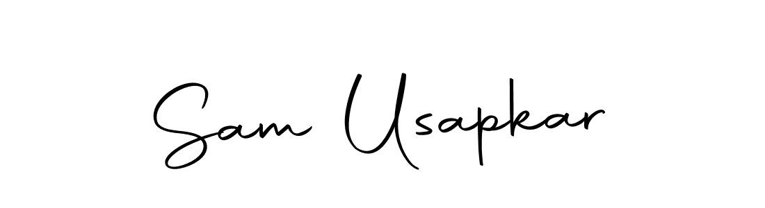 Design your own signature with our free online signature maker. With this signature software, you can create a handwritten (Autography-DOLnW) signature for name Sam Usapkar. Sam Usapkar signature style 10 images and pictures png
