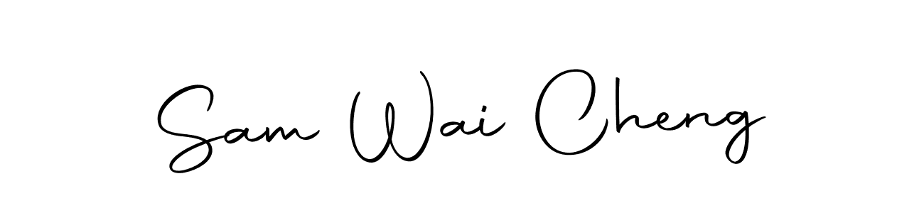 Autography-DOLnW is a professional signature style that is perfect for those who want to add a touch of class to their signature. It is also a great choice for those who want to make their signature more unique. Get Sam Wai Cheng name to fancy signature for free. Sam Wai Cheng signature style 10 images and pictures png