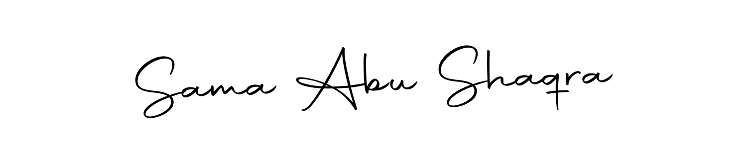 How to make Sama Abu Shaqra name signature. Use Autography-DOLnW style for creating short signs online. This is the latest handwritten sign. Sama Abu Shaqra signature style 10 images and pictures png