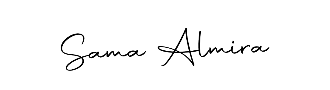 You should practise on your own different ways (Autography-DOLnW) to write your name (Sama Almira) in signature. don't let someone else do it for you. Sama Almira signature style 10 images and pictures png