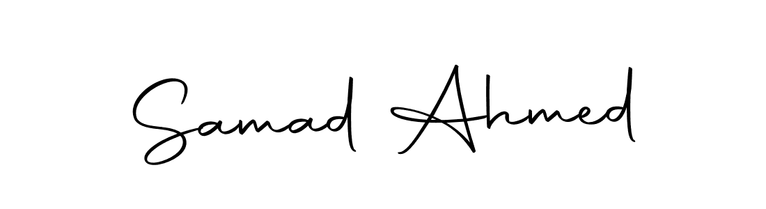 Make a beautiful signature design for name Samad Ahmed. Use this online signature maker to create a handwritten signature for free. Samad Ahmed signature style 10 images and pictures png