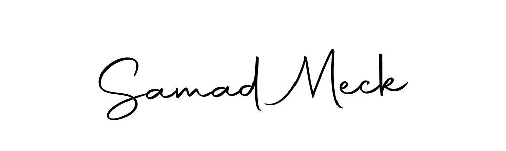 Also we have Samad Meck name is the best signature style. Create professional handwritten signature collection using Autography-DOLnW autograph style. Samad Meck signature style 10 images and pictures png