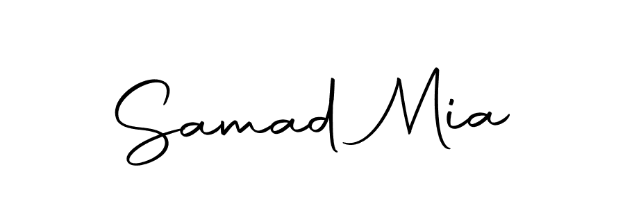 if you are searching for the best signature style for your name Samad Mia. so please give up your signature search. here we have designed multiple signature styles  using Autography-DOLnW. Samad Mia signature style 10 images and pictures png