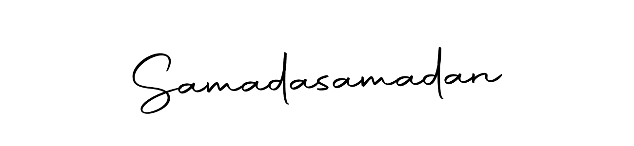 Autography-DOLnW is a professional signature style that is perfect for those who want to add a touch of class to their signature. It is also a great choice for those who want to make their signature more unique. Get Samadasamadan name to fancy signature for free. Samadasamadan signature style 10 images and pictures png
