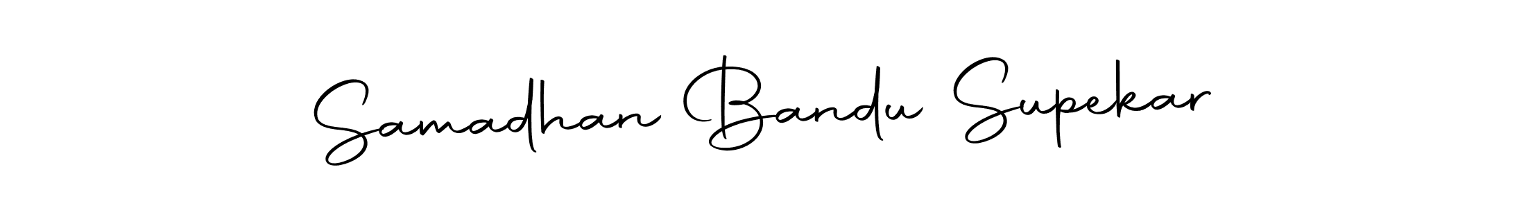 Also we have Samadhan Bandu Supekar name is the best signature style. Create professional handwritten signature collection using Autography-DOLnW autograph style. Samadhan Bandu Supekar signature style 10 images and pictures png