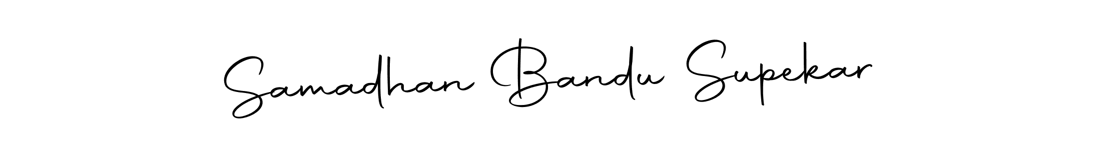 Design your own signature with our free online signature maker. With this signature software, you can create a handwritten (Autography-DOLnW) signature for name Samadhan Bandu Supekar. Samadhan Bandu Supekar signature style 10 images and pictures png