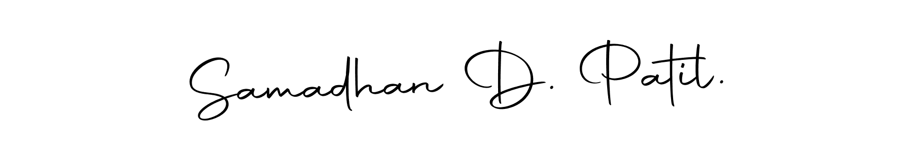 Samadhan D. Patil. stylish signature style. Best Handwritten Sign (Autography-DOLnW) for my name. Handwritten Signature Collection Ideas for my name Samadhan D. Patil.. Samadhan D. Patil. signature style 10 images and pictures png