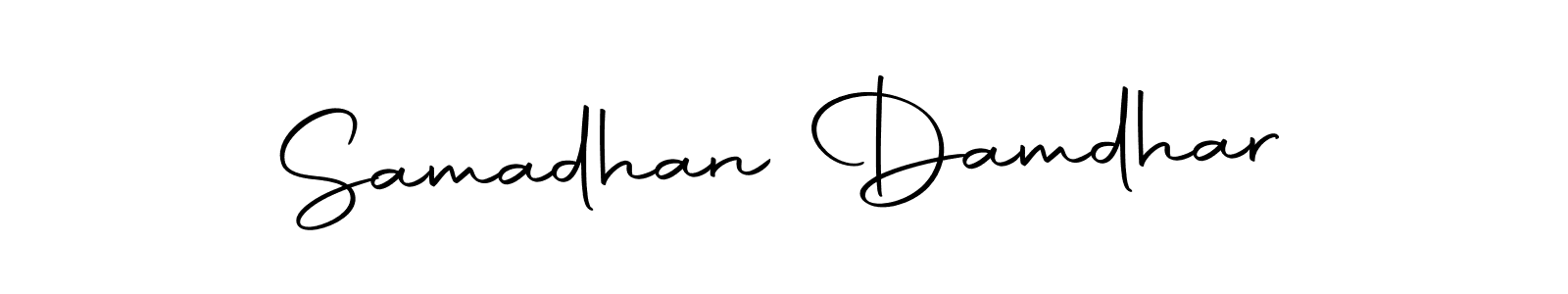 Once you've used our free online signature maker to create your best signature Autography-DOLnW style, it's time to enjoy all of the benefits that Samadhan Damdhar name signing documents. Samadhan Damdhar signature style 10 images and pictures png