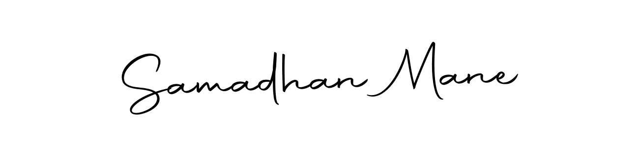 Use a signature maker to create a handwritten signature online. With this signature software, you can design (Autography-DOLnW) your own signature for name Samadhan Mane. Samadhan Mane signature style 10 images and pictures png