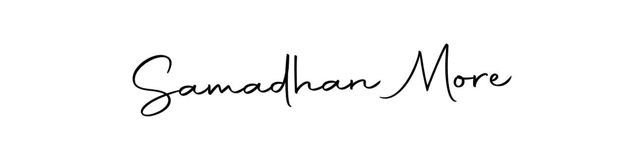 Make a short Samadhan More signature style. Manage your documents anywhere anytime using Autography-DOLnW. Create and add eSignatures, submit forms, share and send files easily. Samadhan More signature style 10 images and pictures png