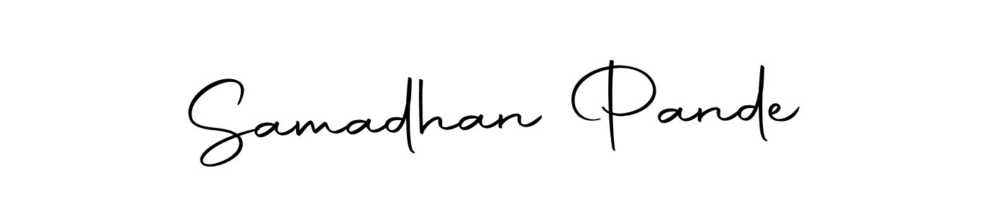 Use a signature maker to create a handwritten signature online. With this signature software, you can design (Autography-DOLnW) your own signature for name Samadhan Pande. Samadhan Pande signature style 10 images and pictures png