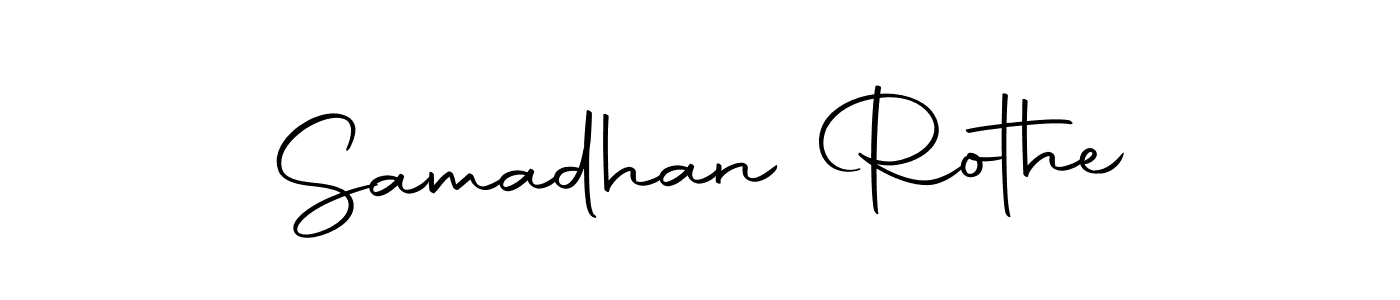 Make a beautiful signature design for name Samadhan Rothe. Use this online signature maker to create a handwritten signature for free. Samadhan Rothe signature style 10 images and pictures png