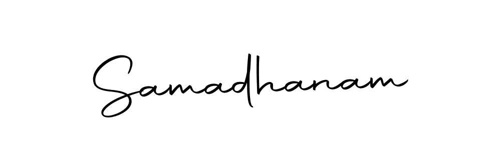 Also we have Samadhanam name is the best signature style. Create professional handwritten signature collection using Autography-DOLnW autograph style. Samadhanam signature style 10 images and pictures png