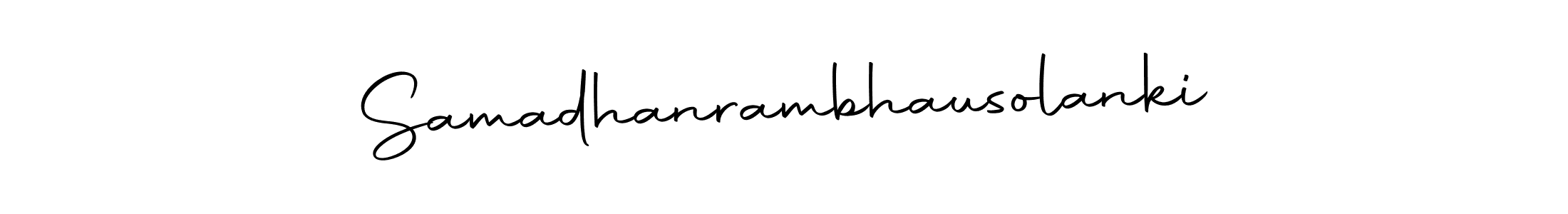 Also You can easily find your signature by using the search form. We will create Samadhanrambhausolanki name handwritten signature images for you free of cost using Autography-DOLnW sign style. Samadhanrambhausolanki signature style 10 images and pictures png