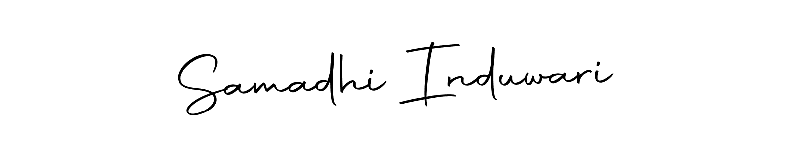 Once you've used our free online signature maker to create your best signature Autography-DOLnW style, it's time to enjoy all of the benefits that Samadhi Induwari name signing documents. Samadhi Induwari signature style 10 images and pictures png