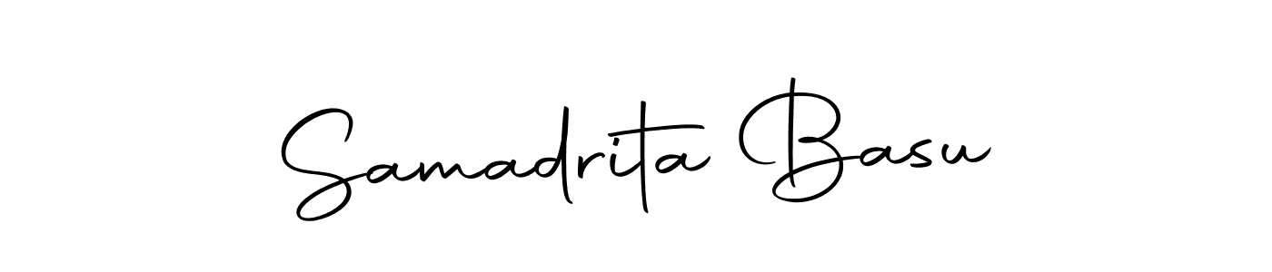 if you are searching for the best signature style for your name Samadrita Basu. so please give up your signature search. here we have designed multiple signature styles  using Autography-DOLnW. Samadrita Basu signature style 10 images and pictures png