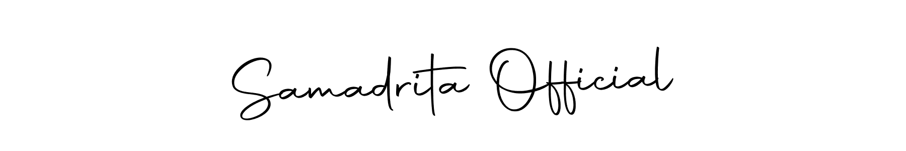 Also You can easily find your signature by using the search form. We will create Samadrita Official name handwritten signature images for you free of cost using Autography-DOLnW sign style. Samadrita Official signature style 10 images and pictures png