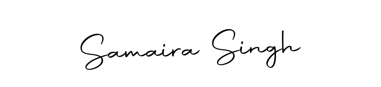 Use a signature maker to create a handwritten signature online. With this signature software, you can design (Autography-DOLnW) your own signature for name Samaira Singh. Samaira Singh signature style 10 images and pictures png