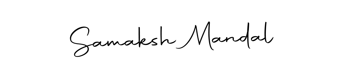 Make a beautiful signature design for name Samaksh Mandal. With this signature (Autography-DOLnW) style, you can create a handwritten signature for free. Samaksh Mandal signature style 10 images and pictures png