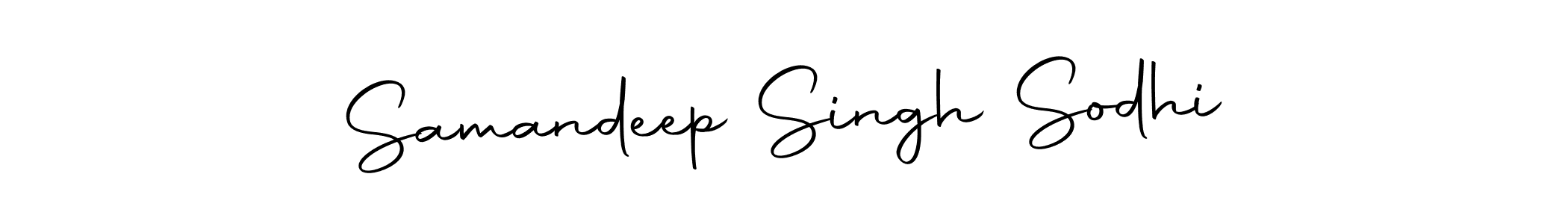 Use a signature maker to create a handwritten signature online. With this signature software, you can design (Autography-DOLnW) your own signature for name Samandeep Singh Sodhi. Samandeep Singh Sodhi signature style 10 images and pictures png