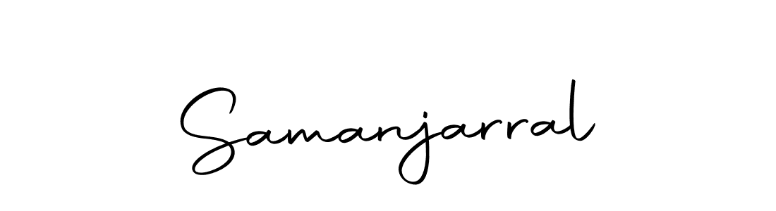 Make a beautiful signature design for name Samanjarral. Use this online signature maker to create a handwritten signature for free. Samanjarral signature style 10 images and pictures png