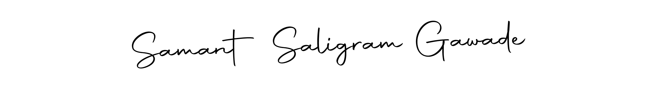 Make a beautiful signature design for name Samant Saligram Gawade. With this signature (Autography-DOLnW) style, you can create a handwritten signature for free. Samant Saligram Gawade signature style 10 images and pictures png