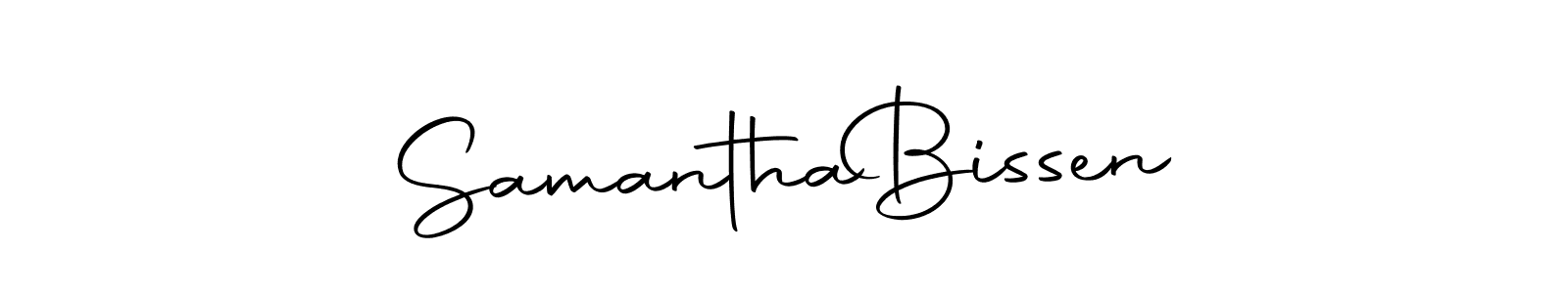 Autography-DOLnW is a professional signature style that is perfect for those who want to add a touch of class to their signature. It is also a great choice for those who want to make their signature more unique. Get Samantha  Bissen name to fancy signature for free. Samantha  Bissen signature style 10 images and pictures png