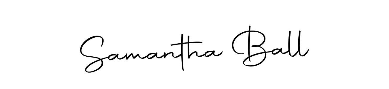 Autography-DOLnW is a professional signature style that is perfect for those who want to add a touch of class to their signature. It is also a great choice for those who want to make their signature more unique. Get Samantha Ball name to fancy signature for free. Samantha Ball signature style 10 images and pictures png