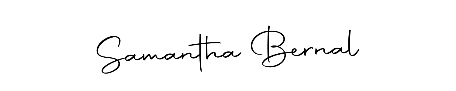 Make a beautiful signature design for name Samantha Bernal. With this signature (Autography-DOLnW) style, you can create a handwritten signature for free. Samantha Bernal signature style 10 images and pictures png