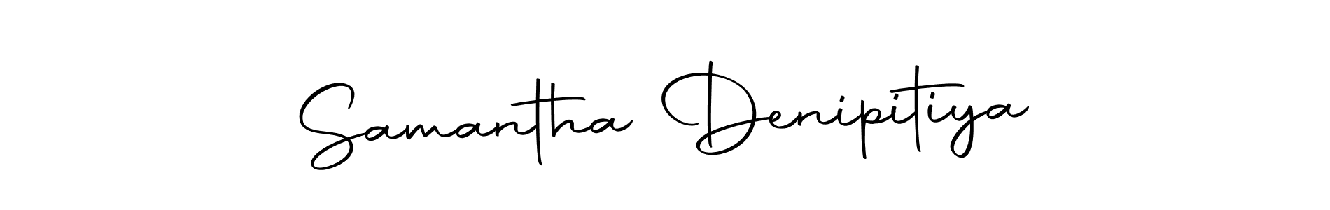 Once you've used our free online signature maker to create your best signature Autography-DOLnW style, it's time to enjoy all of the benefits that Samantha Denipitiya name signing documents. Samantha Denipitiya signature style 10 images and pictures png