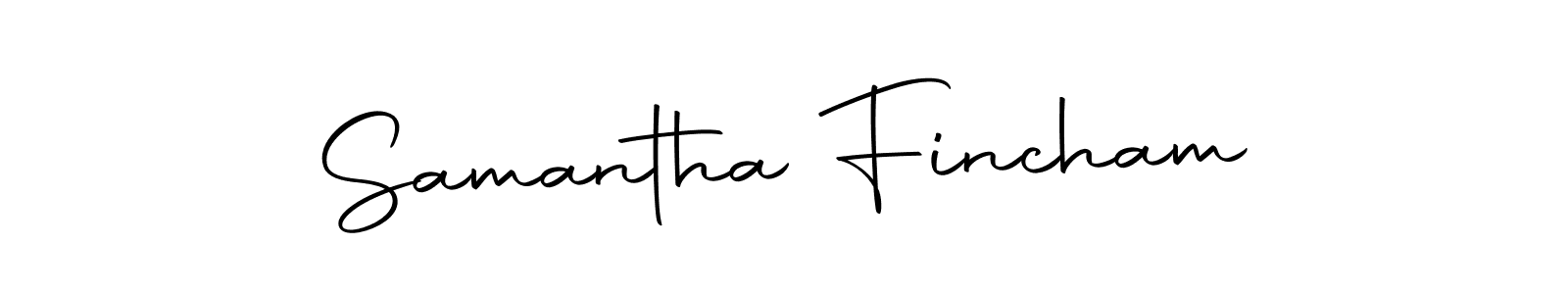 You can use this online signature creator to create a handwritten signature for the name Samantha Fincham. This is the best online autograph maker. Samantha Fincham signature style 10 images and pictures png