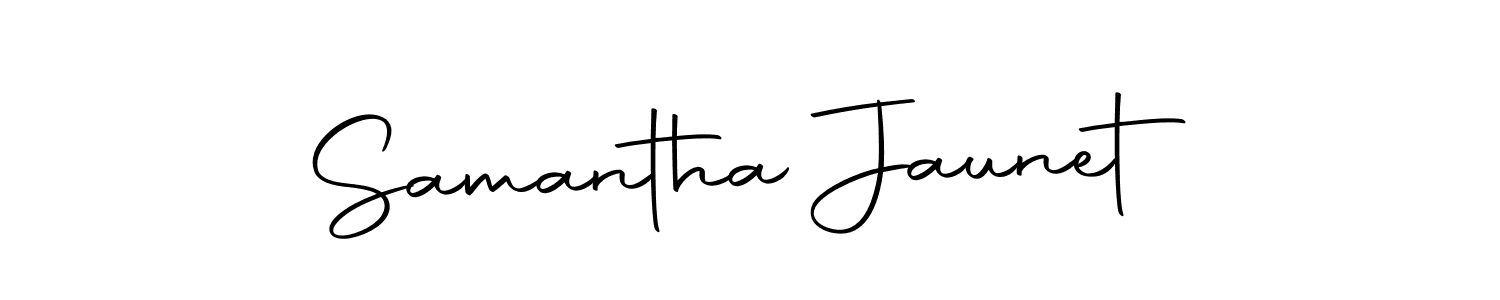 Once you've used our free online signature maker to create your best signature Autography-DOLnW style, it's time to enjoy all of the benefits that Samantha Jaunet name signing documents. Samantha Jaunet signature style 10 images and pictures png