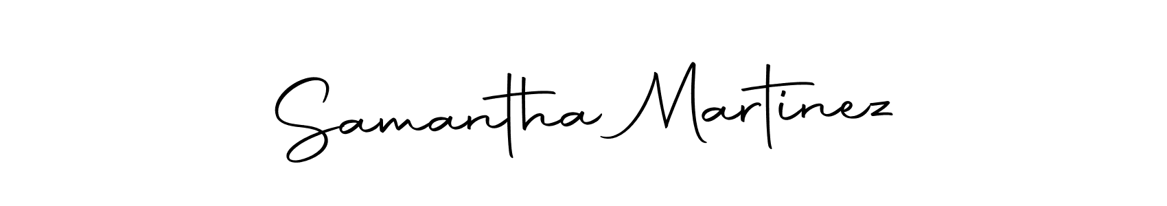 How to make Samantha Martinez signature? Autography-DOLnW is a professional autograph style. Create handwritten signature for Samantha Martinez name. Samantha Martinez signature style 10 images and pictures png