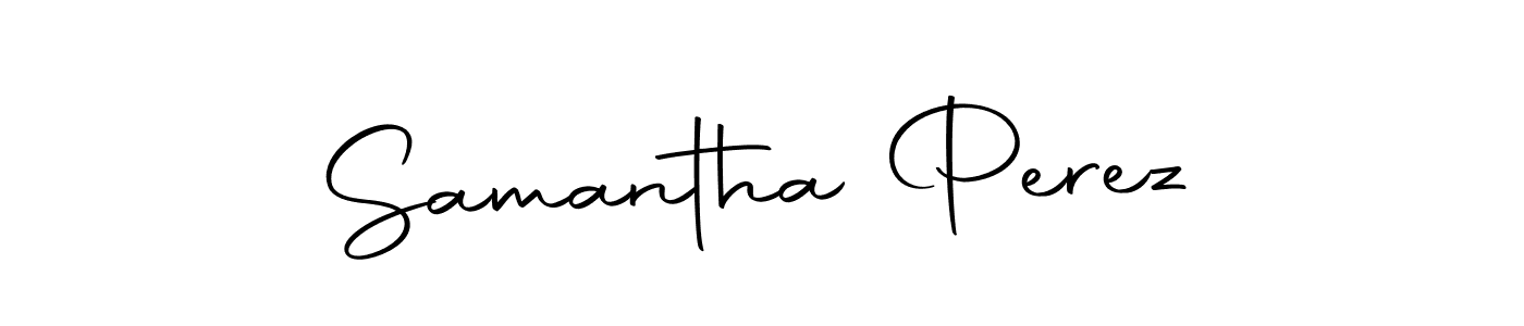 Also we have Samantha Perez name is the best signature style. Create professional handwritten signature collection using Autography-DOLnW autograph style. Samantha Perez signature style 10 images and pictures png