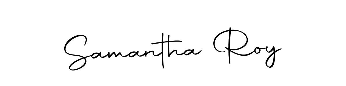 The best way (Autography-DOLnW) to make a short signature is to pick only two or three words in your name. The name Samantha Roy include a total of six letters. For converting this name. Samantha Roy signature style 10 images and pictures png