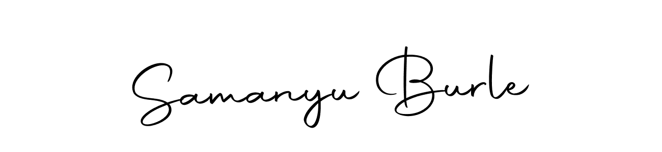 Once you've used our free online signature maker to create your best signature Autography-DOLnW style, it's time to enjoy all of the benefits that Samanyu Burle name signing documents. Samanyu Burle signature style 10 images and pictures png