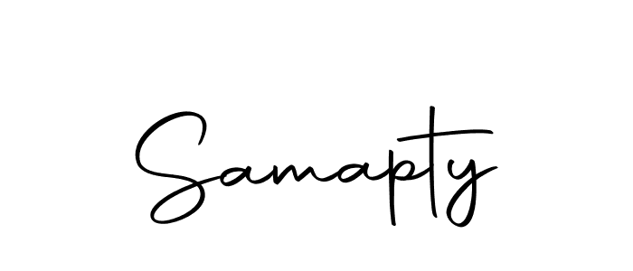 Make a short Samapty signature style. Manage your documents anywhere anytime using Autography-DOLnW. Create and add eSignatures, submit forms, share and send files easily. Samapty signature style 10 images and pictures png