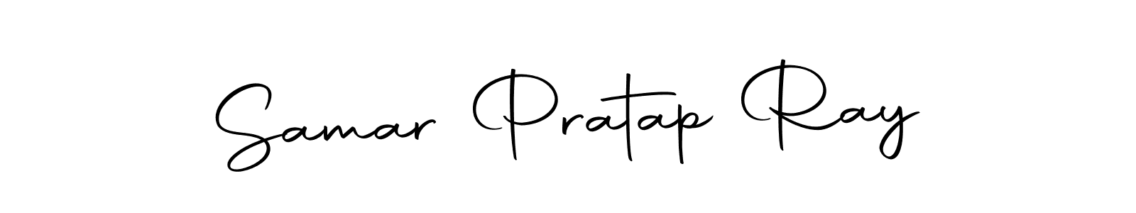 Use a signature maker to create a handwritten signature online. With this signature software, you can design (Autography-DOLnW) your own signature for name Samar Pratap Ray. Samar Pratap Ray signature style 10 images and pictures png