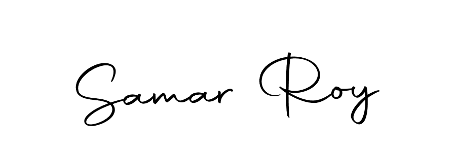 Make a beautiful signature design for name Samar Roy. With this signature (Autography-DOLnW) style, you can create a handwritten signature for free. Samar Roy signature style 10 images and pictures png