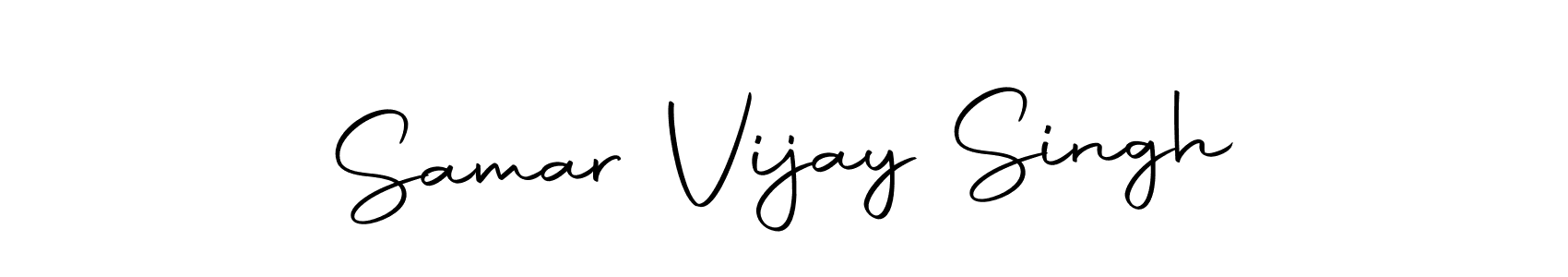 How to make Samar Vijay Singh signature? Autography-DOLnW is a professional autograph style. Create handwritten signature for Samar Vijay Singh name. Samar Vijay Singh signature style 10 images and pictures png