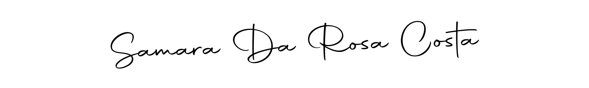 You should practise on your own different ways (Autography-DOLnW) to write your name (Samara Da Rosa Costa) in signature. don't let someone else do it for you. Samara Da Rosa Costa signature style 10 images and pictures png