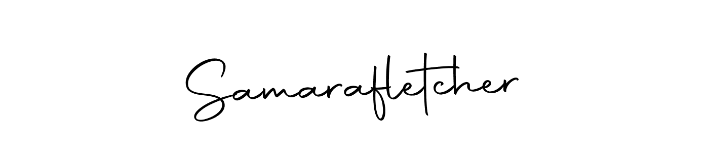 This is the best signature style for the Samarafletcher name. Also you like these signature font (Autography-DOLnW). Mix name signature. Samarafletcher signature style 10 images and pictures png