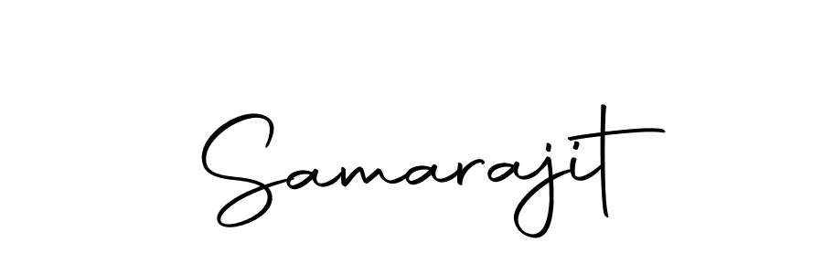 Use a signature maker to create a handwritten signature online. With this signature software, you can design (Autography-DOLnW) your own signature for name Samarajit. Samarajit signature style 10 images and pictures png
