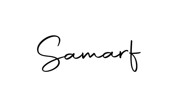 The best way (Autography-DOLnW) to make a short signature is to pick only two or three words in your name. The name Samarf include a total of six letters. For converting this name. Samarf signature style 10 images and pictures png