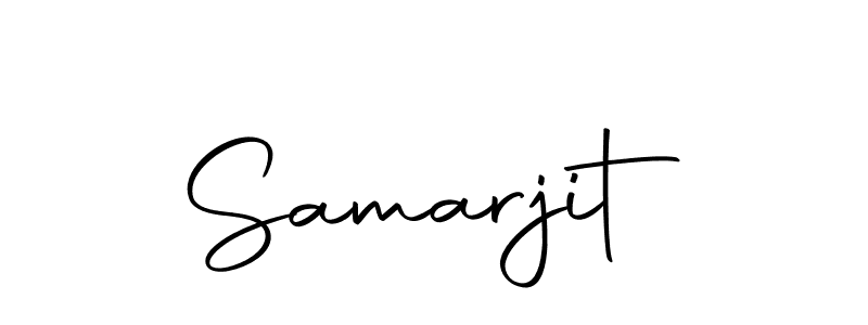Here are the top 10 professional signature styles for the name Samarjit. These are the best autograph styles you can use for your name. Samarjit signature style 10 images and pictures png