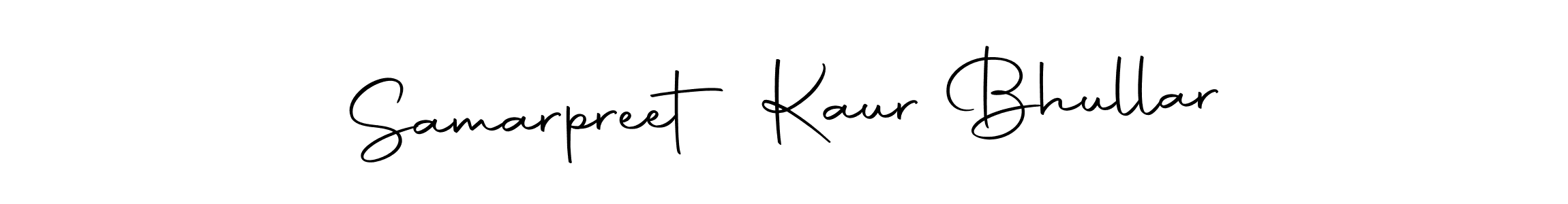 Samarpreet Kaur Bhullar stylish signature style. Best Handwritten Sign (Autography-DOLnW) for my name. Handwritten Signature Collection Ideas for my name Samarpreet Kaur Bhullar. Samarpreet Kaur Bhullar signature style 10 images and pictures png