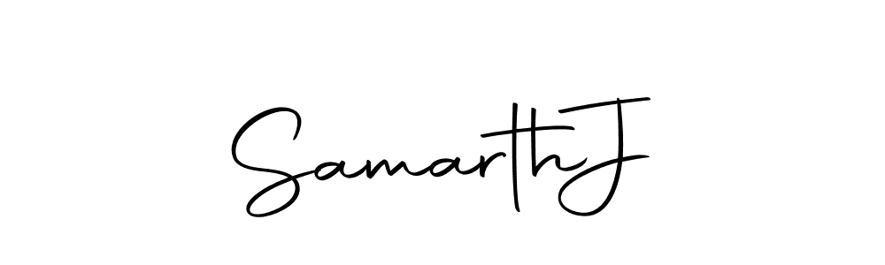 Check out images of Autograph of Samarth  J name. Actor Samarth  J Signature Style. Autography-DOLnW is a professional sign style online. Samarth  J signature style 10 images and pictures png